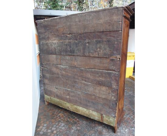 ARMADIO A DUE PORTE RUSTICO DA MONTAGNA EPOCA 700 cm L171xP47xH194