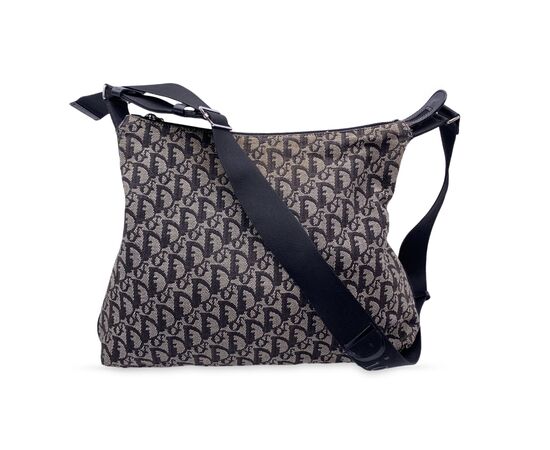 DIOR Borsa a Tracolla in Tela Col. Nero Trotter M