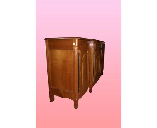 Credenza francese 2.5 mt stile Provenzale in ciliegio di inizio 1900