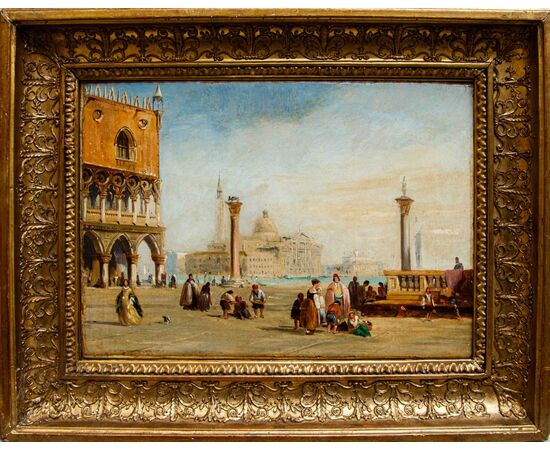 Edward Pritchett (attivo tra il 1828 e il 1864), Veduta di Piazza San Marco