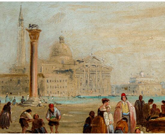 Edward Pritchett (attivo tra il 1828 e il 1864), Veduta di Piazza San Marco