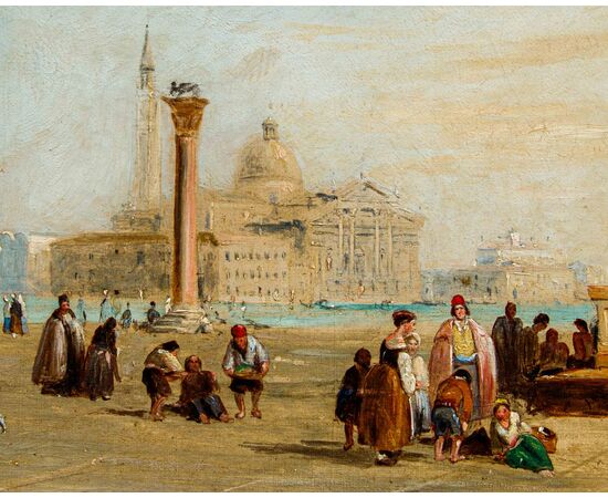 Edward Pritchett (attivo tra il 1828 e il 1864), Veduta di Piazza San Marco