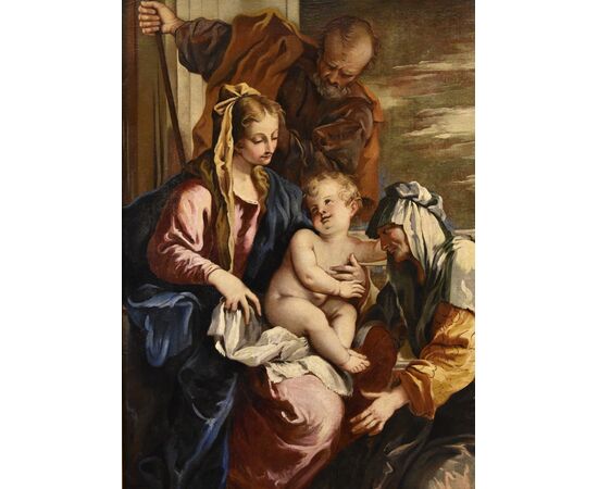 Sacra Famiglia con Sant'Anna, Sebastiano Ricci (Belluno 1659 - Venezia 1734) attribuibile a