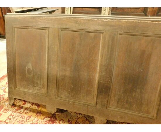 DARB232 - Boiserie in legno, epoca '700, 5,92 metri lineari x H 97