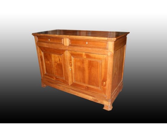 Antica credenza 2 porte Luigi Filippo in ciliegio del 1800