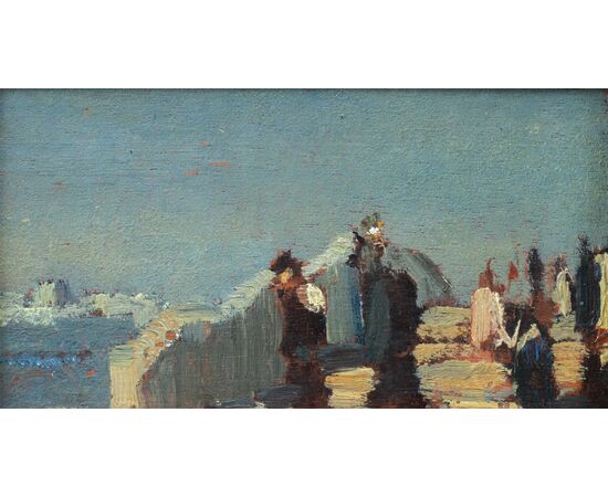 Beppe Ciardi (Venezia 1875 - Quinto di Treviso 1932) - Trittico di vedute venenezia.