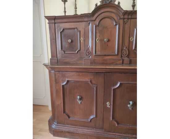 Credenza a doppio corpo, Italia Settentrionale, '700