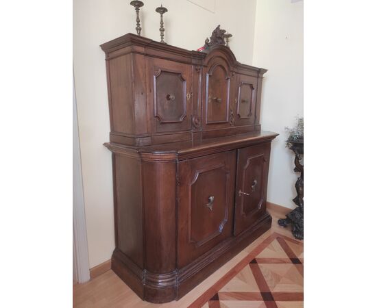 Credenza a doppio corpo, Italia Settentrionale, '700