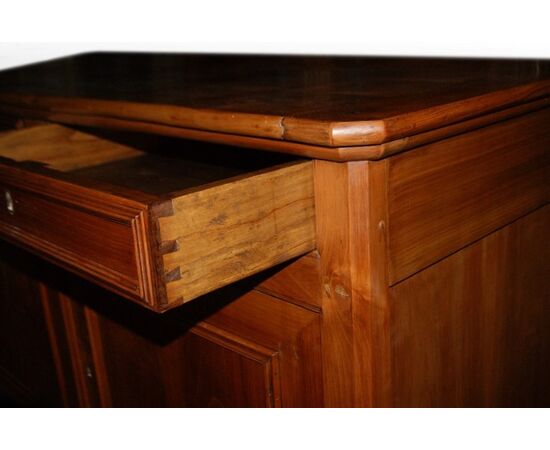 Antica credenza 2 porte Luigi Filippo in ciliegio del 1800