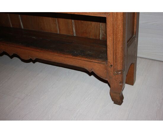 Piattaia Etagere Bassa Francese del 1800 Stile Provenzale