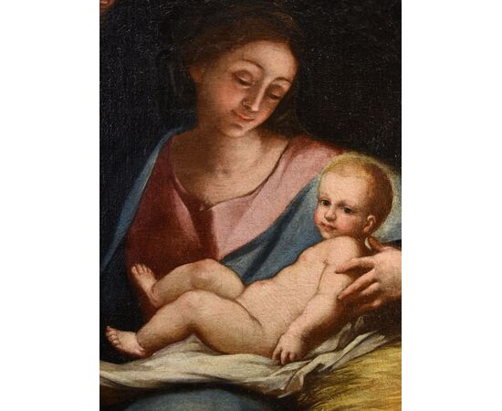 Madonna con Bambino, Anton Maria Piola (Genova, 1654 – 1715) cerchia