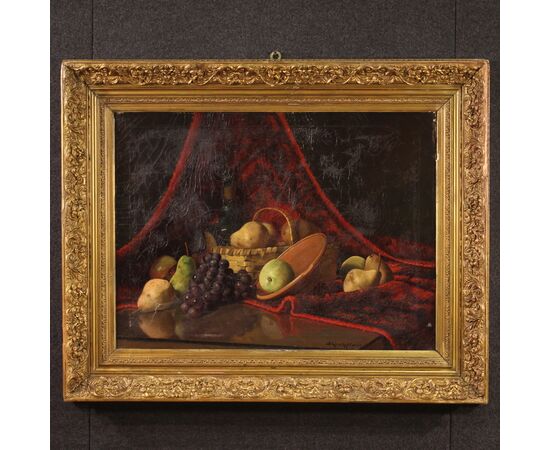 Dutch painting still life signed and dated