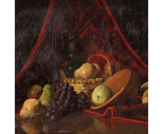 Dutch painting still life signed and dated