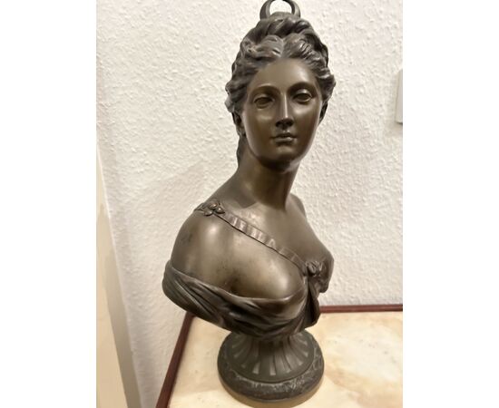 Busto di bronzo "Diana", Susse frères, Parigi