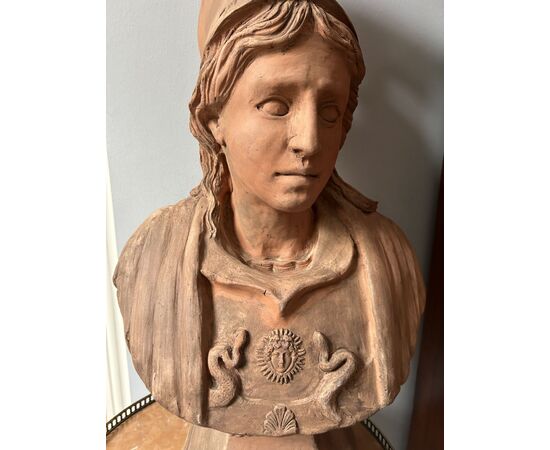 Busto di Terracotta "ATHENE"