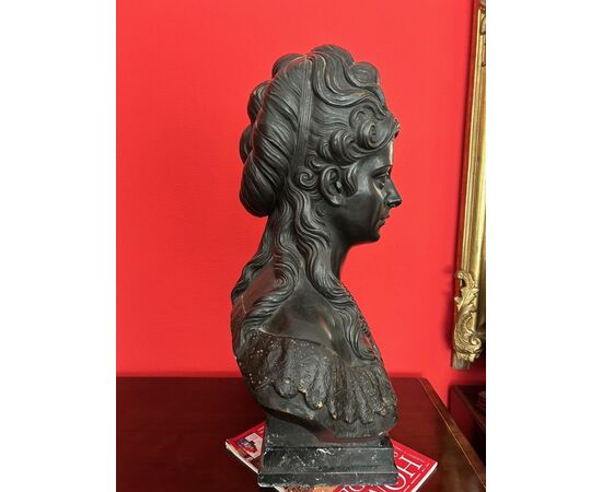 Busto di bronzo "Imperatirce SISSI DI AUSTRIA"