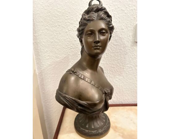 Busto di bronzo "DIANA", Susse frères, Parigi