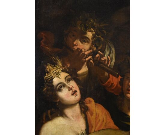 Enea e Didone, Pseudo-Caroselli (Roma, attivo c.a 1630/1650) Attribuito a 