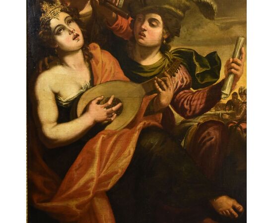 Enea e Didone, Pseudo-Caroselli (Roma, attivo c.a 1630/1650) Attribuito a 