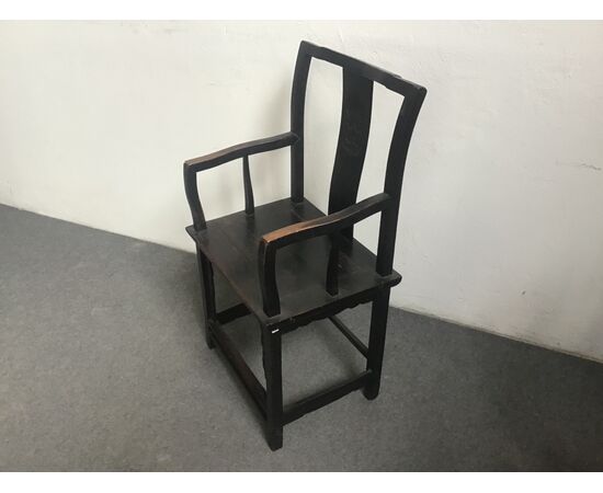 Pair of Qing chairs     