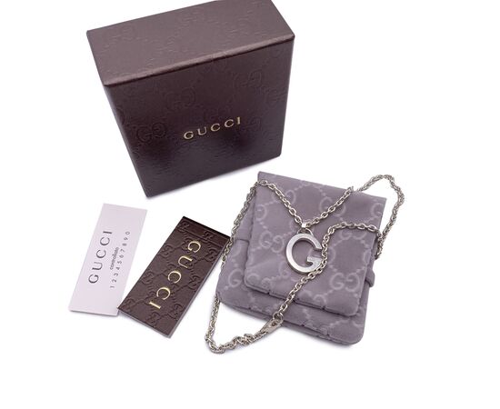 GUCCI Collana in Argento Col. Argento