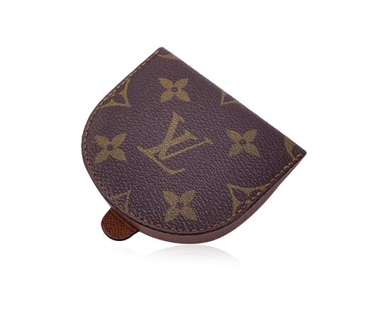 LOUIS VUITTON Portafoglio Vintage in Tela Col. Marrone Portonet Cuvette S