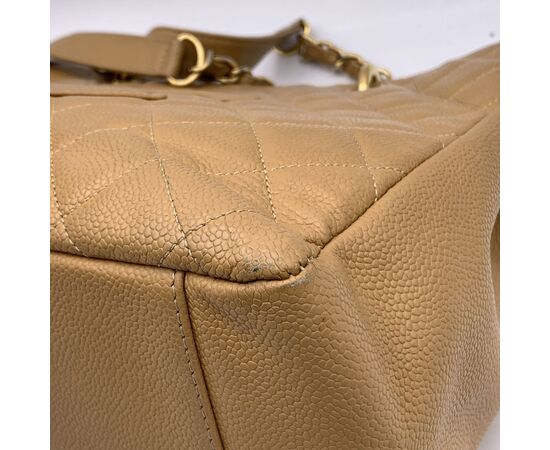 CHANEL Borsa Shopper in Pelle Col. Beige Grand shopping M