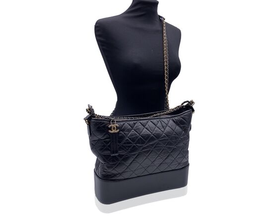 CHANEL Borsa a Tracolla in Pelle Col. Nero Gabrielle M