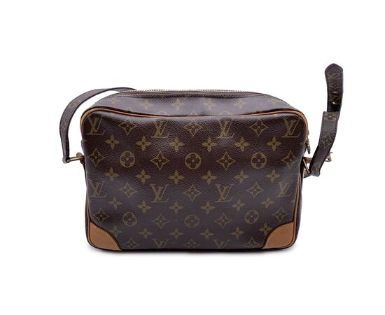 LOUIS VUITTON Borsa a Tracolla Vintage in Tela Col. Marrone Nil M