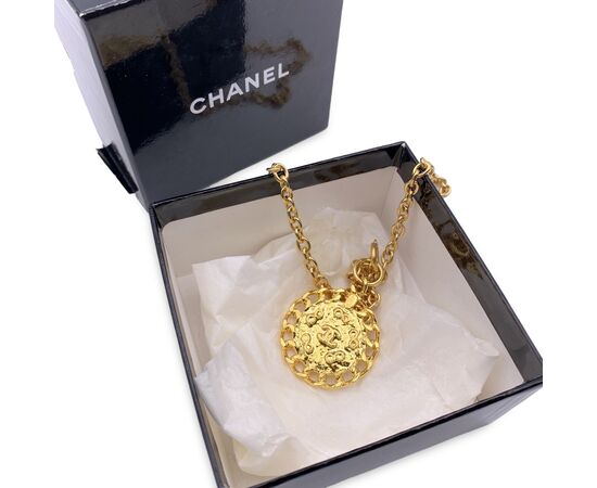 CHANEL Collana Vintage in Metallo Col. Oro