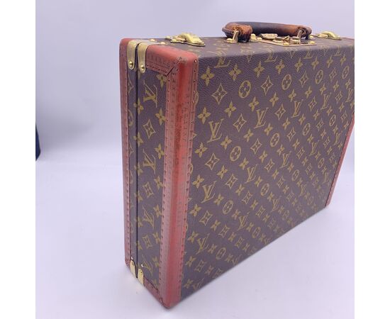 LOUIS VUITTON Borsa Ventiquattrore Vintage in Tela Col. Marrone President L