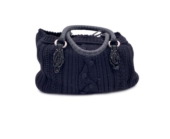 ERMANNO SCERVINO Borsa Shopper in Lana Col. Nero M