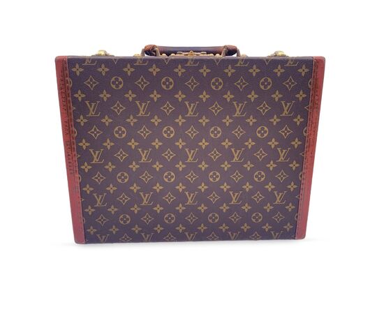 LOUIS VUITTON Borsa Ventiquattrore Vintage in Tela Col. Marrone President L