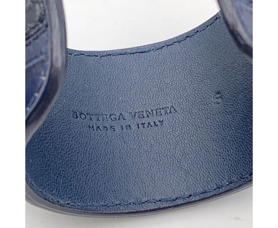 BOTTEGA VENETA Bracciale in Pelle Col. Blu