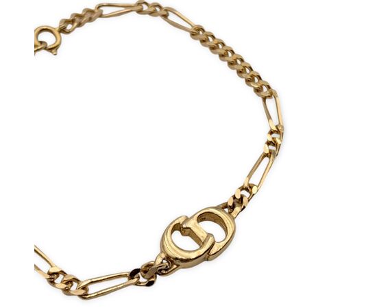 CHRISTIAN DIOR Bracciale Vintage in Metallolo Col. Oro n.a.