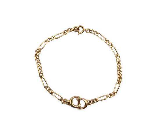 CHRISTIAN DIOR Bracciale Vintage in Metallolo Col. Oro n.a.