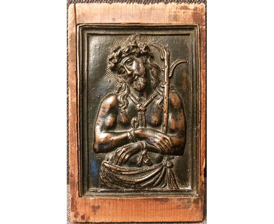 "Ecce Homo" rarissima pace in  bronzo