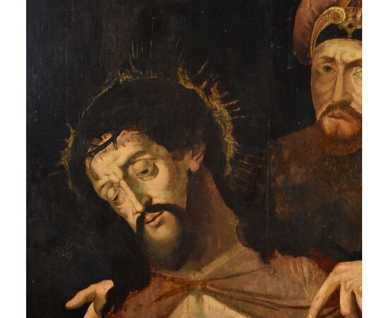 Ecce Homo con Ponzio Pilato, Cerchia di Michael Coxie (Malines, 1499 – Malines, 1592)