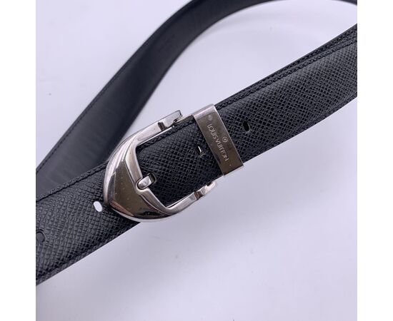 LOUIS VUITTON Cintura in Pelle Col. Nero Ceinture Classique