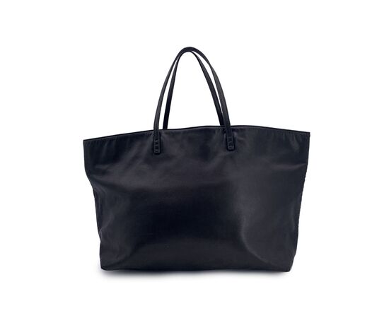 FENDI Borsa Shopper in Pelle Col. Nero Roll Bag M