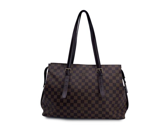 LOUIS VUITTON Borsa Shopper in Tela Col. Marrone Chelsea M