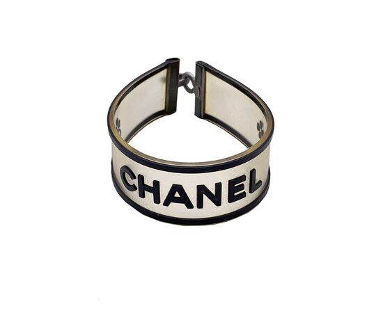 CHANEL Bracciale Vintage in Plastica Col. Nero CHANEL