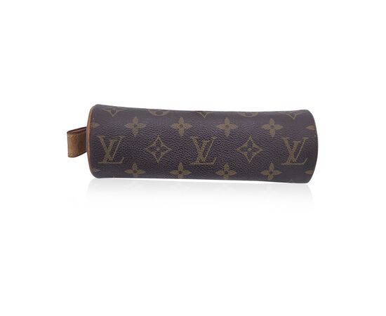 LOUIS VUITTON Pochette Vintage in Tela Col. Marrone Papillon S