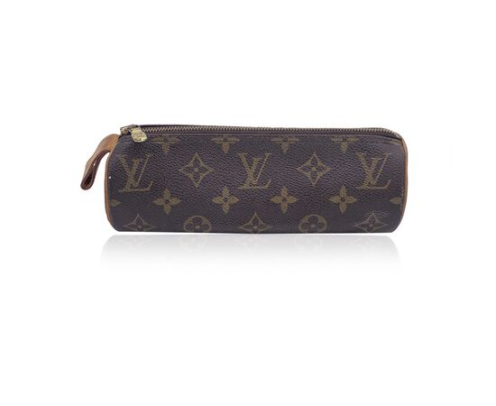 LOUIS VUITTON Pochette Vintage in Tela Col. Marrone Papillon S