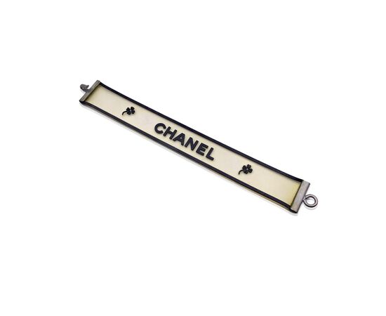 CHANEL Bracciale Vintage in Plastica Col. Nero CHANEL