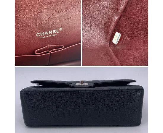 CHANEL Borsa a Tracolla in Pelle Col. Nero Timeless/Classique L