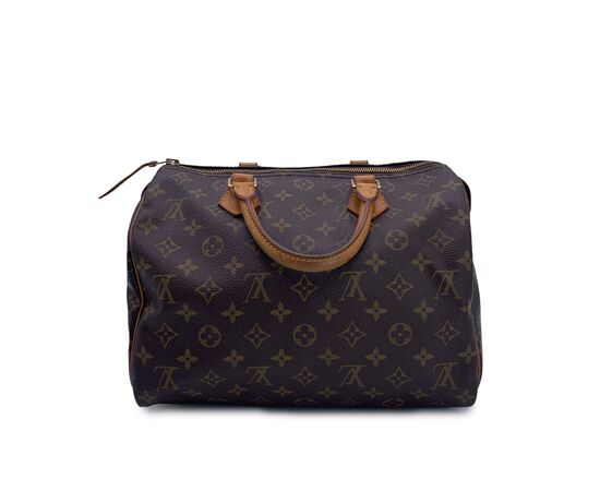 LOUIS VUITTON Borsa a Mano Vintage in Tela Col. Marrone Speedy M