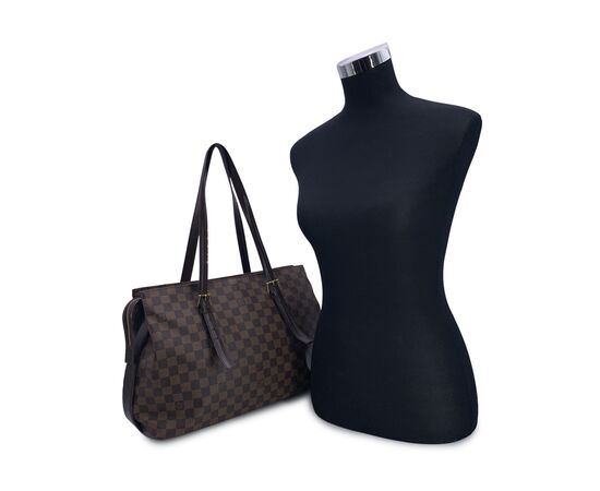 LOUIS VUITTON Borsa Shopper in Tela Col. Marrone Chelsea M