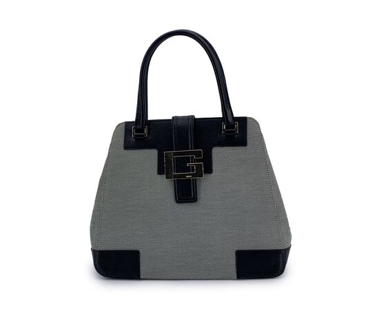 GUCCI Borsa a Mano in Tela Col. Grigio M