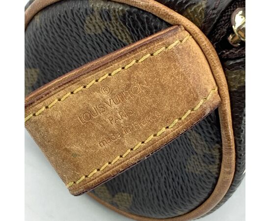 LOUIS VUITTON Pochette Vintage in Tela Col. Marrone Papillon S